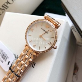 Armani Fashion 316l Fine Steel Quartz Watch For Women Ar11293