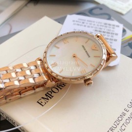 Armani Fashion 316l Fine Steel Quartz Watch For Women Ar11293