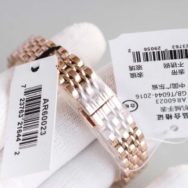 Armani Fashion 317l Fine Steel Strap Watch For Women Ar60023