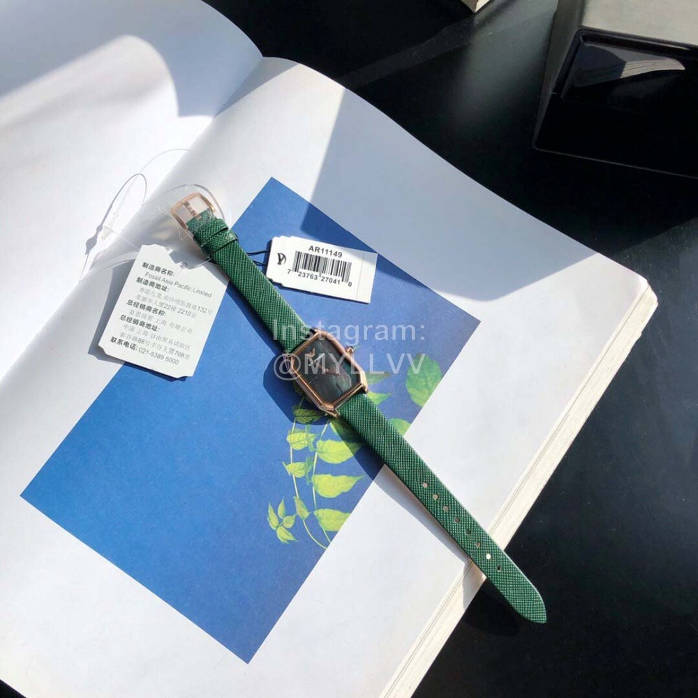 Armani Fine Steel Living Waterproof 30m Square Watch For Women Ar11149