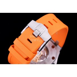Audemars Piguet 15710st.Oo.A002ca.01 Rubber Band Mechanical Watch For Men Orange