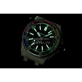 Audemars Piguet 15710st.Oo.A002ca.01 Rubber Watchstrap Mechanical Watch For Men