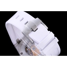 Audemars Piguet 15710st.Oo.A002ca.01 Sapphire Crystal Glass Mechanical Watch White