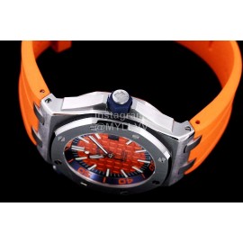 Audemars Piguet 15710st.Oo.A002ca.01 Sapphire Crystal Glass Mechanical Watch Orange