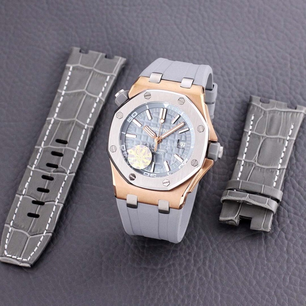 Audemars Piguet 15710st.Oo.A002ca.01 Sapphire Crystal Glass Mechanical Watch For Men Gray