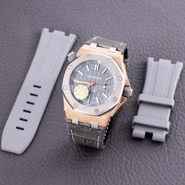 Audemars Piguet 15710st.Oo.A002ca.01 Sapphire Crystal Glass Mechanical Watch For Men Gray