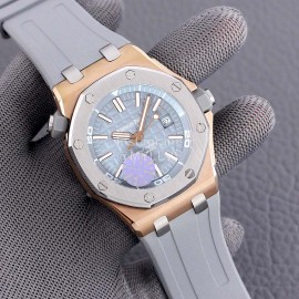 Audemars Piguet 15710st.Oo.A002ca.01 Sapphire Crystal Glass Mechanical Watch For Men Gray
