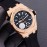 Audemars Piguet 15710st.Oo.A002ca.01 Sapphire Crystal Glass Mechanical Watch For Men Black