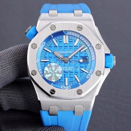 Audemars Piguet 15710st.Oo.A002ca.01 Sapphire Crystal Glass Mechanical Watch For Men Blue