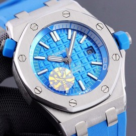 Audemars Piguet 15710st.Oo.A002ca.01 Sapphire Crystal Glass Mechanical Watch For Men Blue