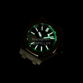 Audemars Piguet 15710st.Oo.A002ca.01 Sapphire Crystal Glass Mechanical Watch For Men Purple