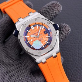 Audemars Piguet 15710st.Oo.A002ca.01 Sapphire Crystal Glass Mechanical Watch For Men Orange