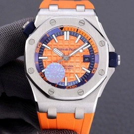 Audemars Piguet 15710st.Oo.A002ca.01 Sapphire Crystal Glass Mechanical Watch For Men Orange