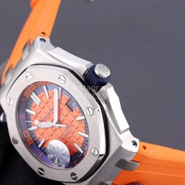 Audemars Piguet 15710st.Oo.A002ca.01 Sapphire Crystal Glass Mechanical Watch For Men Orange