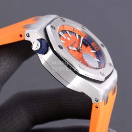 Audemars Piguet 15710st.Oo.A002ca.01 Sapphire Crystal Glass Mechanical Watch For Men Orange