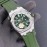 Audemars Piguet 15710st.Oo.A002ca.01 Sapphire Crystal Glass Mechanical Watch For Men Dark Green