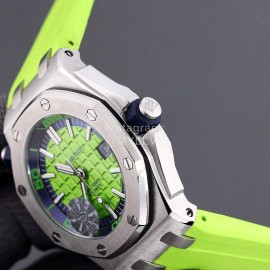 Audemars Piguet 15710st.Oo.A002ca.01 Sapphire Crystal Glass Mechanical Watch For Men Green