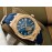Audemars Piguet R8 Factory Tapisserie Evolutive 41mm Diameter Watch Navy