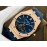 Audemars Piguet R8 Factory Tapisserie Evolutive 41mm Diameter Watch Navy