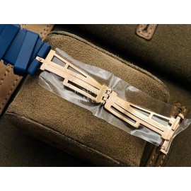 Audemars Piguet R8 Factory Tapisserie Evolutive 41mm Diameter Watch Navy