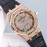 Audemars Piguet Rose Gold Full Diamond Dial Watch