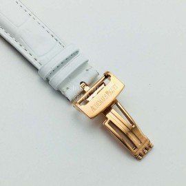Audemars Piguet Tw Factory Flinque Spiral Pattern Watch White