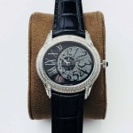Audemars Piguet Tw Factory Flinque Spiral Pattern Watch Black