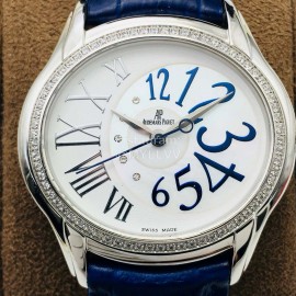 Audemars Piguet Tw Factory Flinque Spiral Pattern Navy Watch