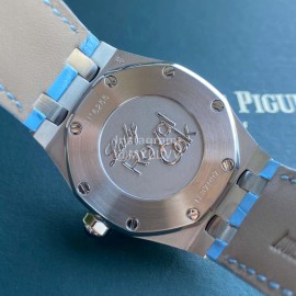 Audemars Piguet Crocodile Leather Strap Quartz Watch 67601 Blue