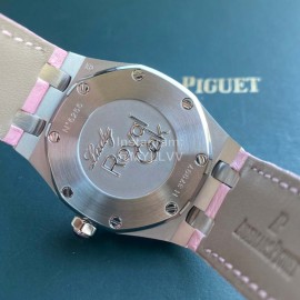 Audemars Piguet Crocodile Leather Strap Quartz Watch 67601 Pink