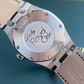 Audemars Piguet Crocodile Leather Strap Quartz Watch 67601 Black