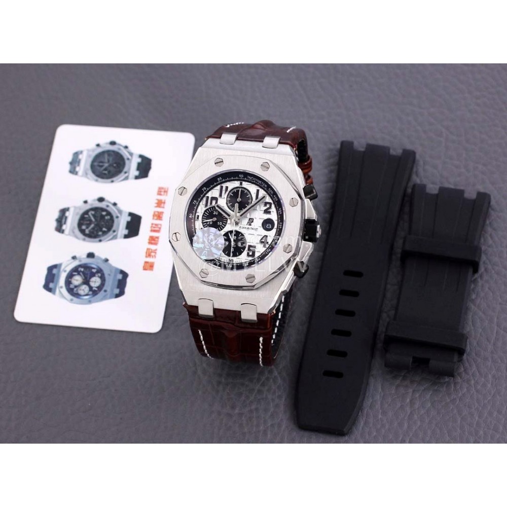 Audemars Piguet Crystal Glass Mechanical Watch For Men Brown