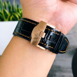 Audemars Piguet Crystal Glass Mechanical Watch For Men Gold