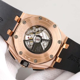 Audemars Piguet Silicone Strap 44mm Dial Diameter Watch Rose Gold