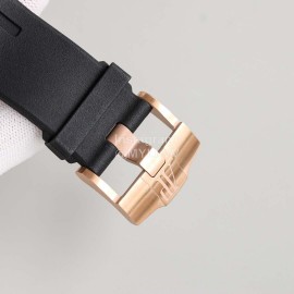 Audemars Piguet Silicone Strap 44mm Dial Diameter Watch Rose Gold