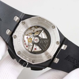 Audemars Piguet Silicone Strap 44mm Dial Diameter Watch Black