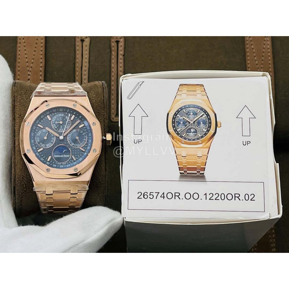 Audemars Piguet Aps Factory Multifunctional Watch Rose Gold