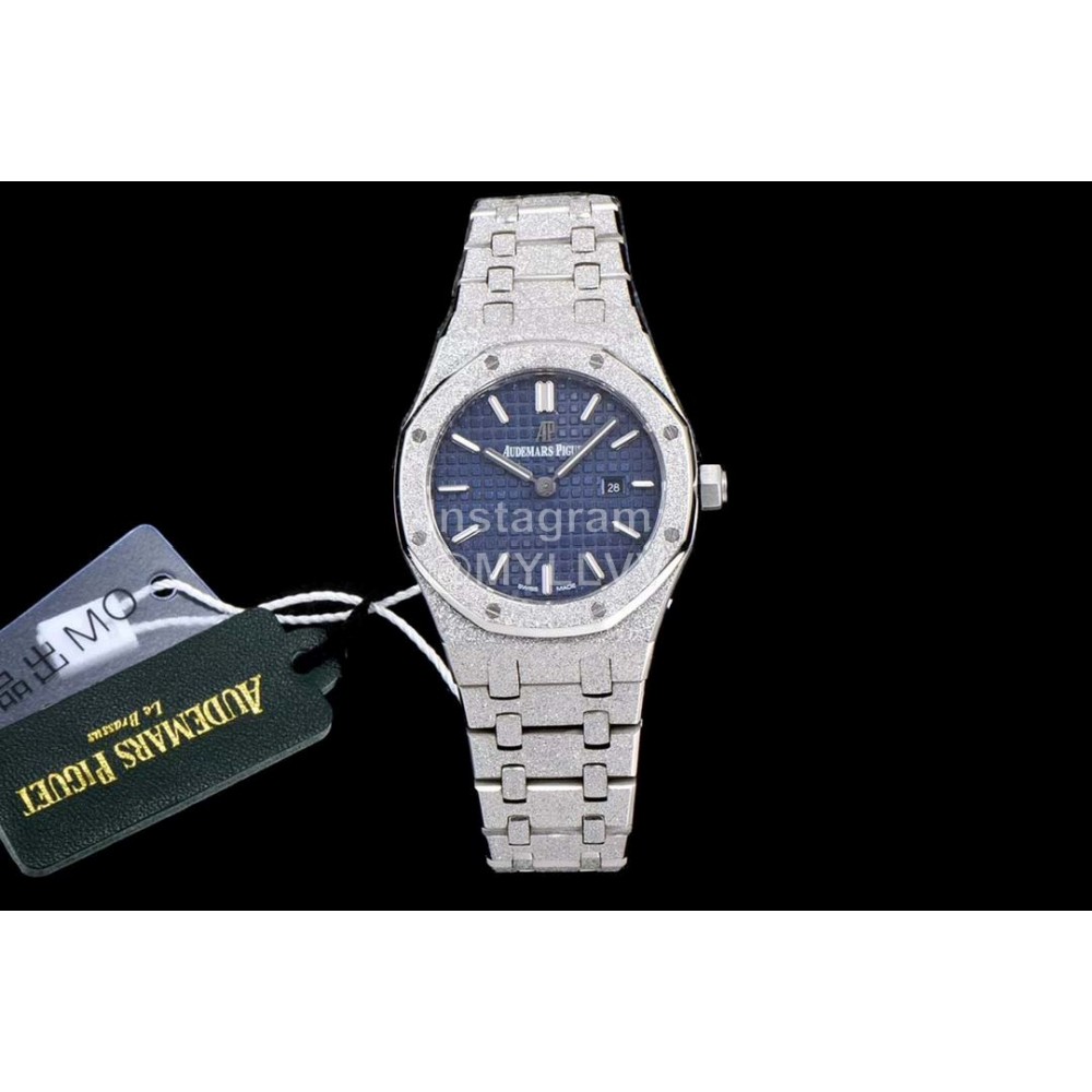 Audemars Piguet Fashion Diamond Watch For Women Navy
