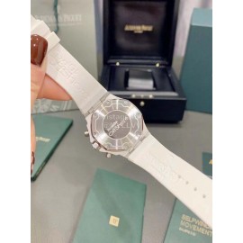 Audemars Piguet 316l Fine Steel Case Multifunctional Watch For Women White