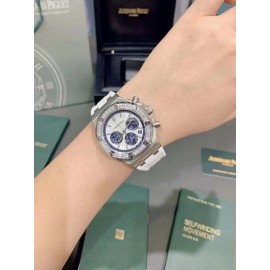 Audemars Piguet 316l Fine Steel Case Multifunctional Watch For Women White