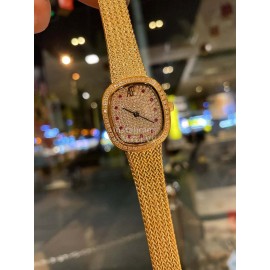 Audemars Piguet Retro Diamond Watch For Women Gold
