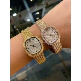 Audemars Piguet Retro Diamond Watch For Women Gold