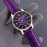 Audemars Piguet Crystal Glass Case Mechanical Watch Purple