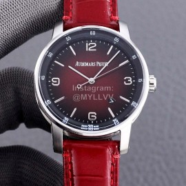 Audemars Piguet Crystal Glass Case Mechanical Watch Red