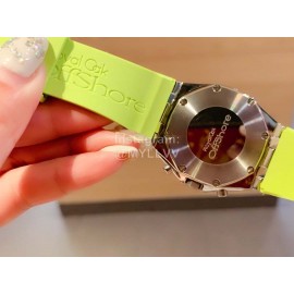 Audemars Piguet Rubber Strap Sapphire Glass Watch For Women Green