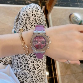 Audemars Piguet Lady Tapisserie 316l Fine Steel Case Watch For Women