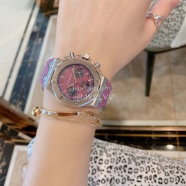 Audemars Piguet Lady Tapisserie 316l Fine Steel Case Watch For Women