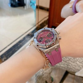 Audemars Piguet Lady Tapisserie 316l Fine Steel Case Watch For Women