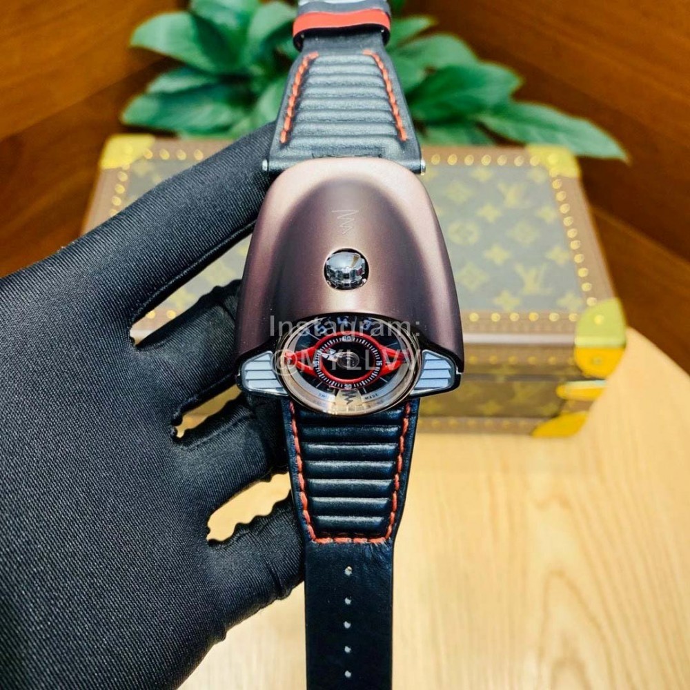 Azimuth Automobile Series Life Waterproof Watch Coffee