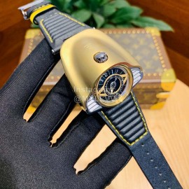 Azimuth Automobile Series Life Waterproof Watch Gold